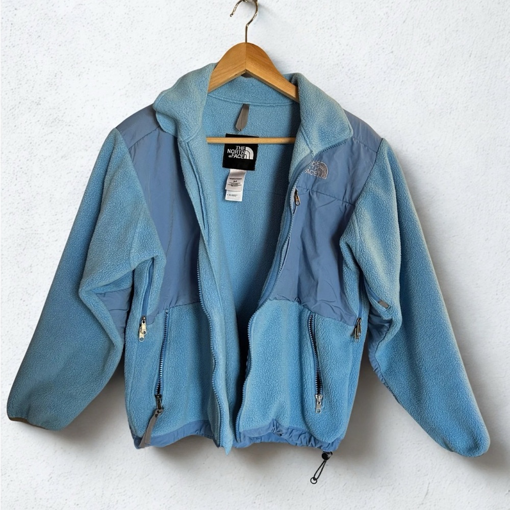 The North Face Light Blue Fleece Outerwear